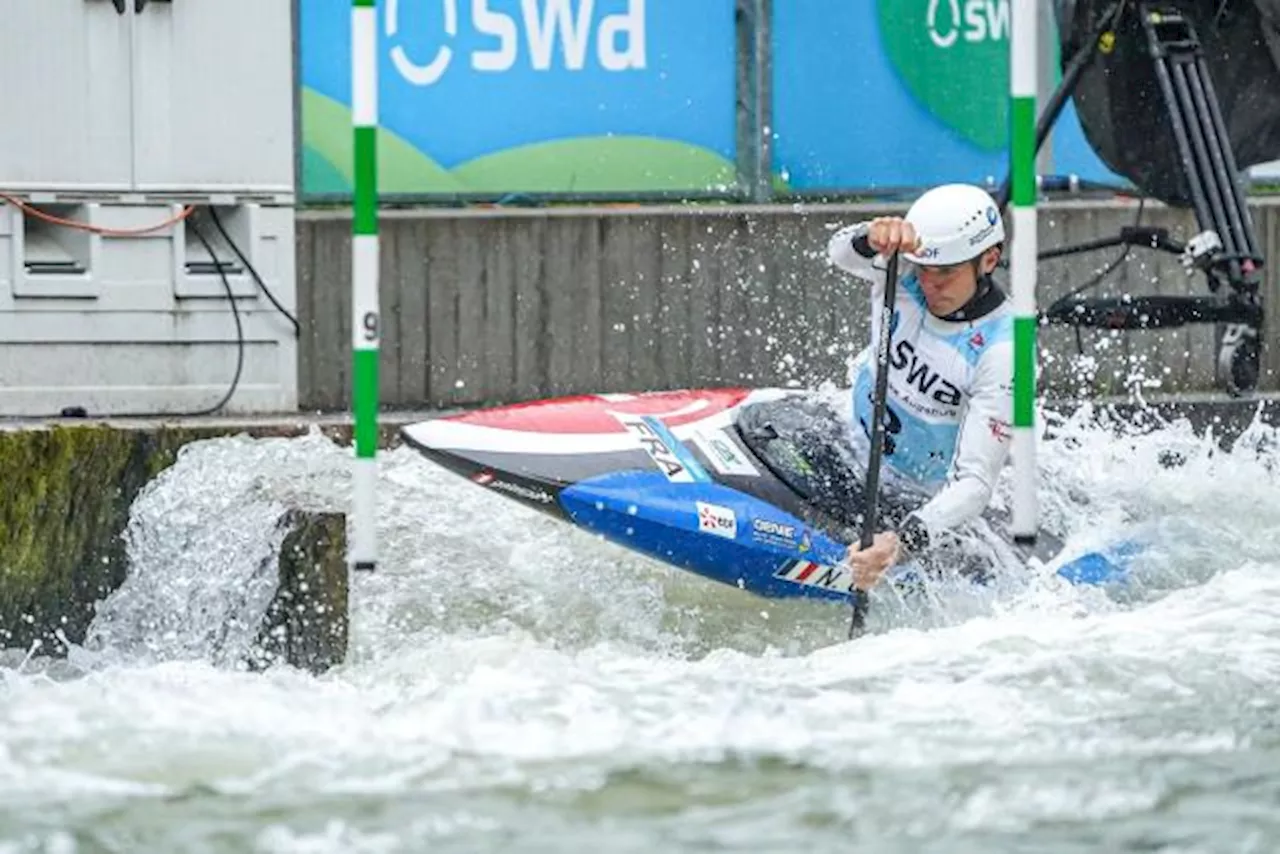 Nicolas Gestin décroche la médaille de bronze en canoë à la Coupe du monde de Prague