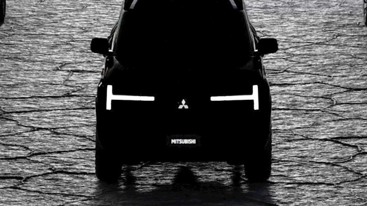 Teaser Mobil Baru Mitsubishi Muncul di Australia, Salah Satunya Diduga Pajero Sport