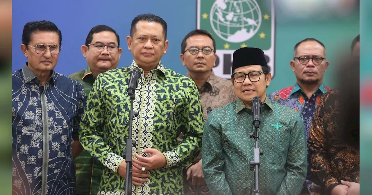 FOTO: Pimpinan MPR Sambangi Markas PKB untuk Bahas Amandemen UUD 1945