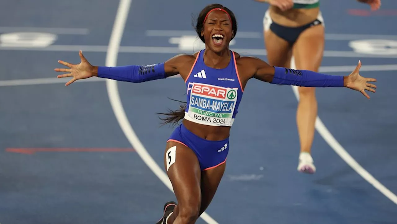 Athlétisme : la Française Cyréna Samba-Mayela explose son record et décroche l’or continental sur 100 m haies