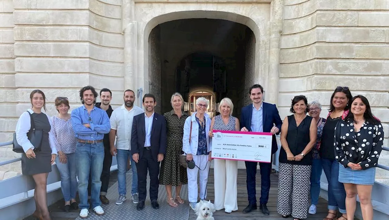 Les étudiants nîmois récoltent plus de 1 000 € pour soutenir la cause des femmes victimes de violence