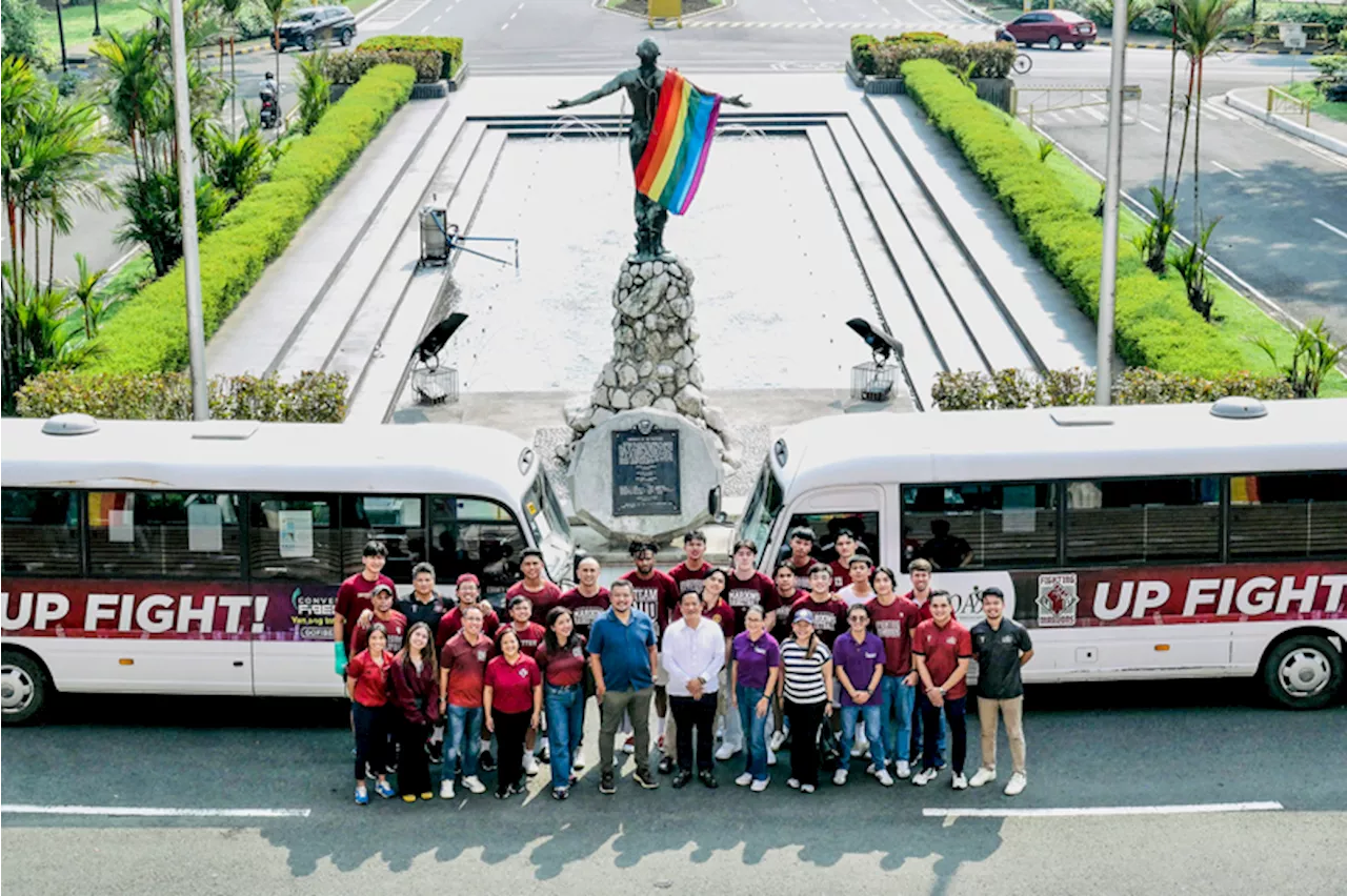 Converge provides shuttle buses to Fighting Maroons