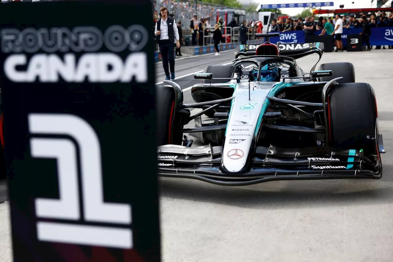 Hamilton's data helped Russell snatch Montreal F1 pole