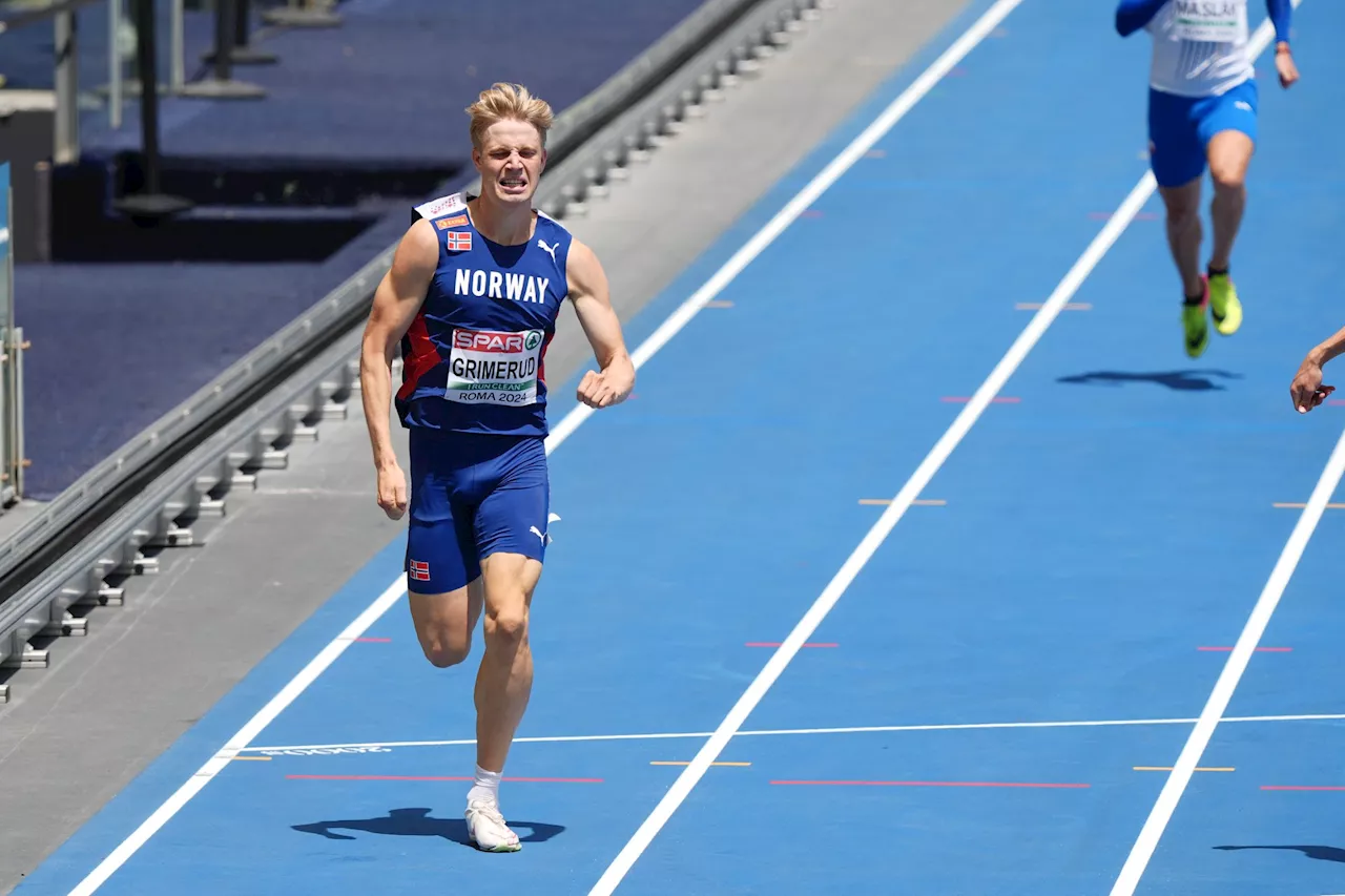 Grimerud til EM-semifinale på 400 meter