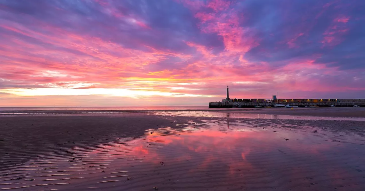 Historic seaside town two hours from London has the best sunsets in the UK