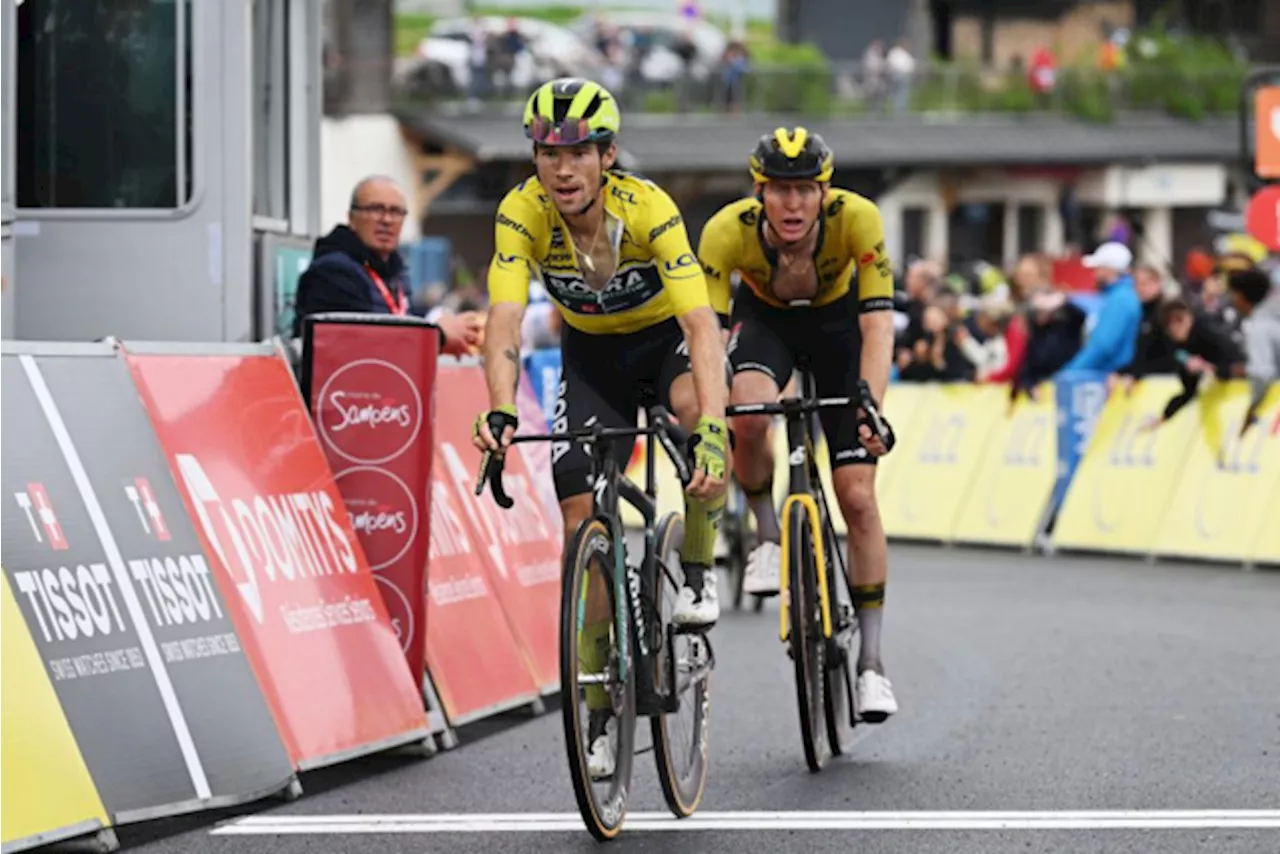 Twee op twee: grandioze Primoz Roglic wint koninginnenrit in Dauphiné, Remco Evenepoel moet zoals verwacht pas