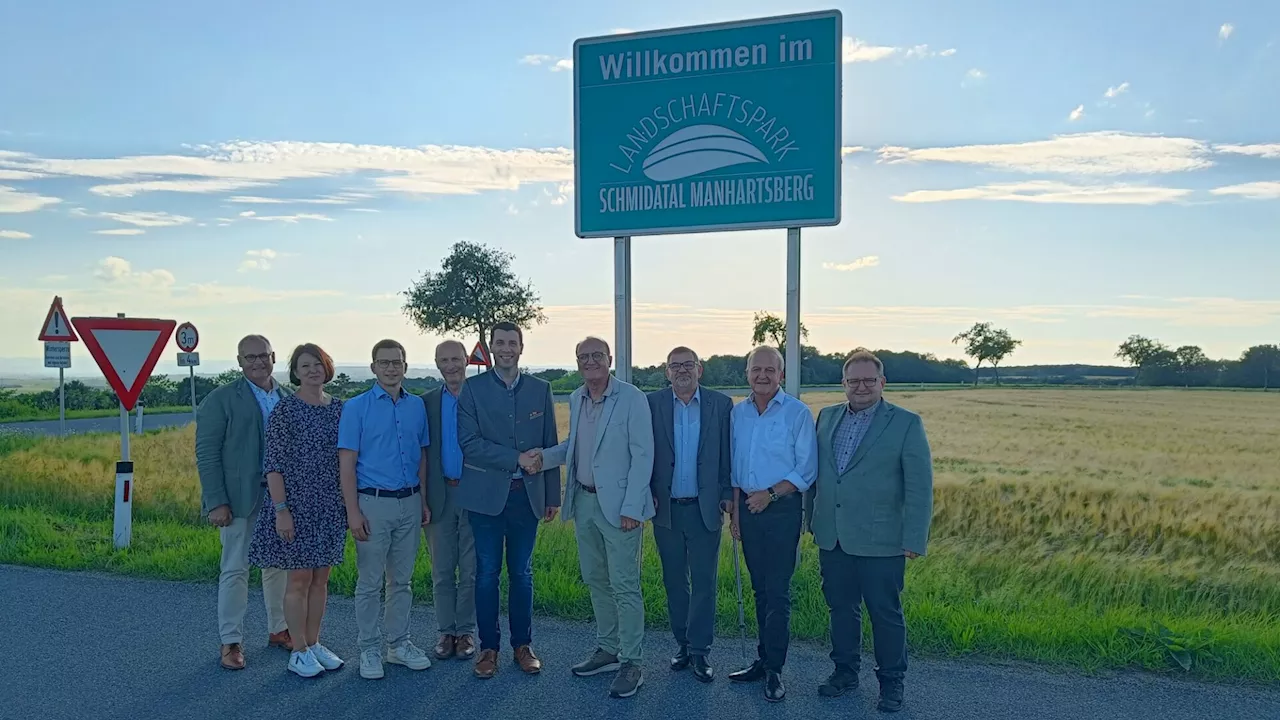 Florian Hinteregger neuer Obmann des Landschaftsparks Schmidatal