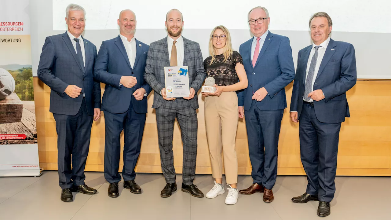 HAK Wiener Neustadt belegt 3. Platz bei NÖ Abfallwirtschaftspreis