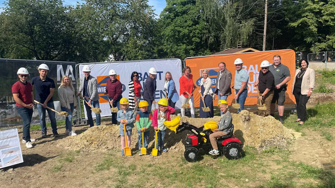 Neuer Kindergarten in Bischofstetten bietet Platz für vier Gruppen