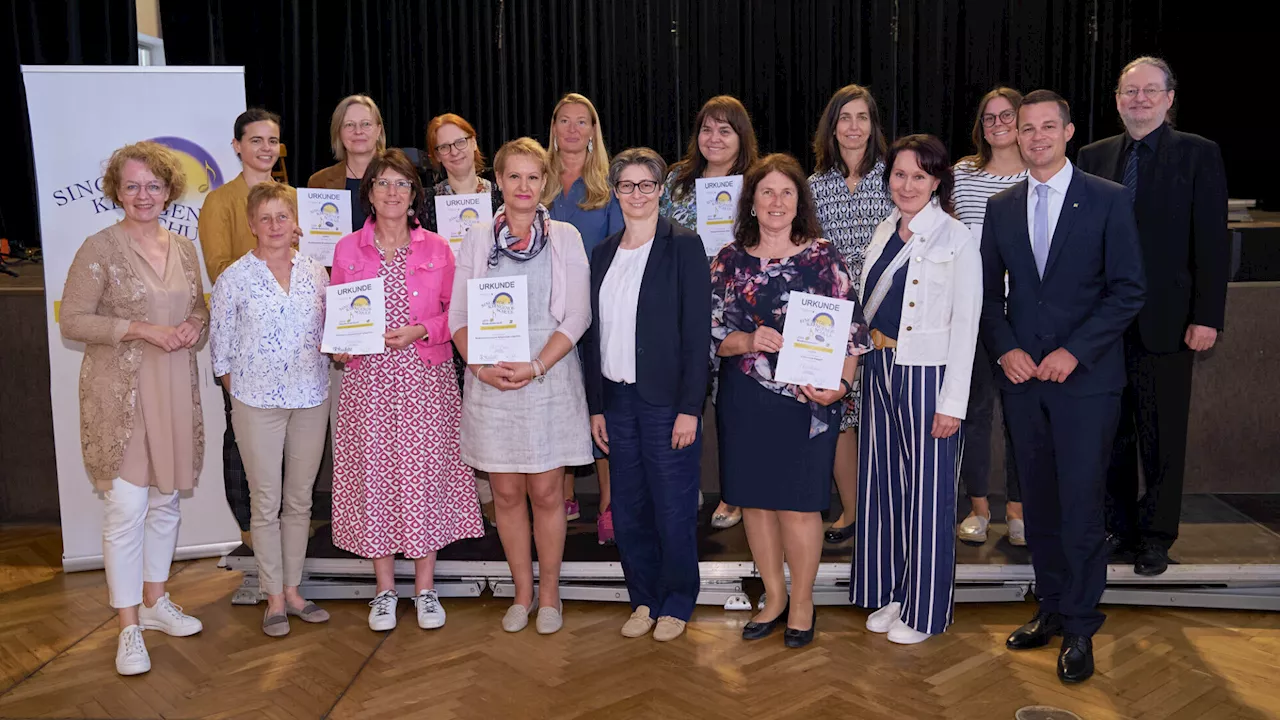 Region Krems: Sieben Schulen „singen und klingen“ vorbildlich