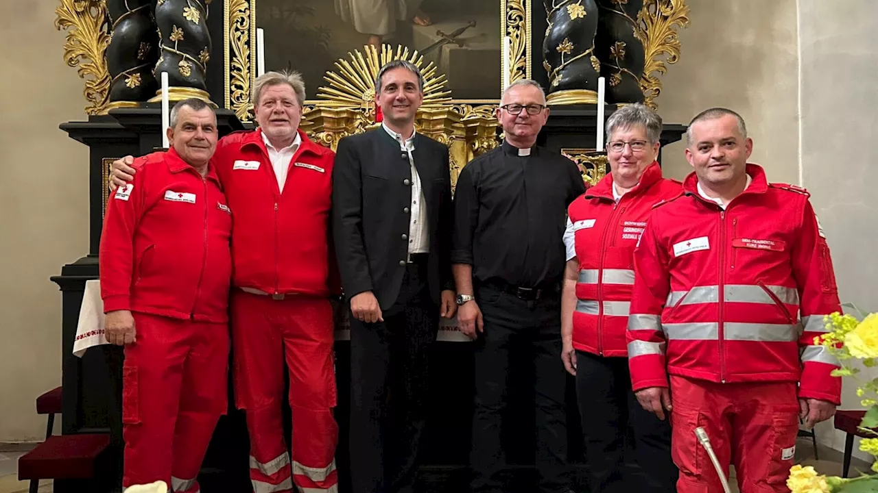 Rotes Kreuz Hohenberg zeigt Verbundenheit