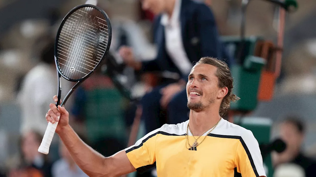 French-Open-Finale: Zverev freut sich nur kurz über Halbfinal-Sieg gegen Ruud