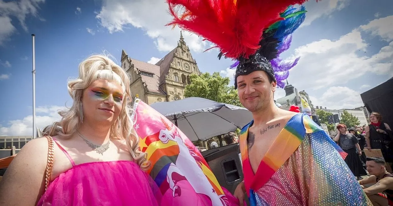 Bielefeld feiert den „Christopher Street Day“ – mit vielen Fotos und Video