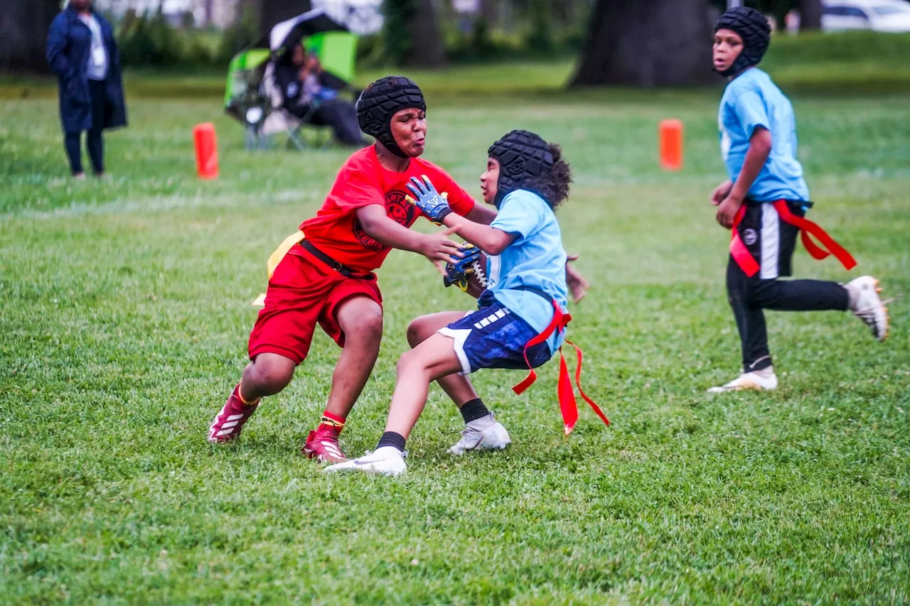 Flag football in Harrisburg gives kids sports experiences with fewer injury concerns