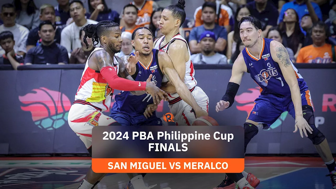 LIVE UPDATES: San Miguel vs Meralco – PBA Philippine Cup Finals Game 3