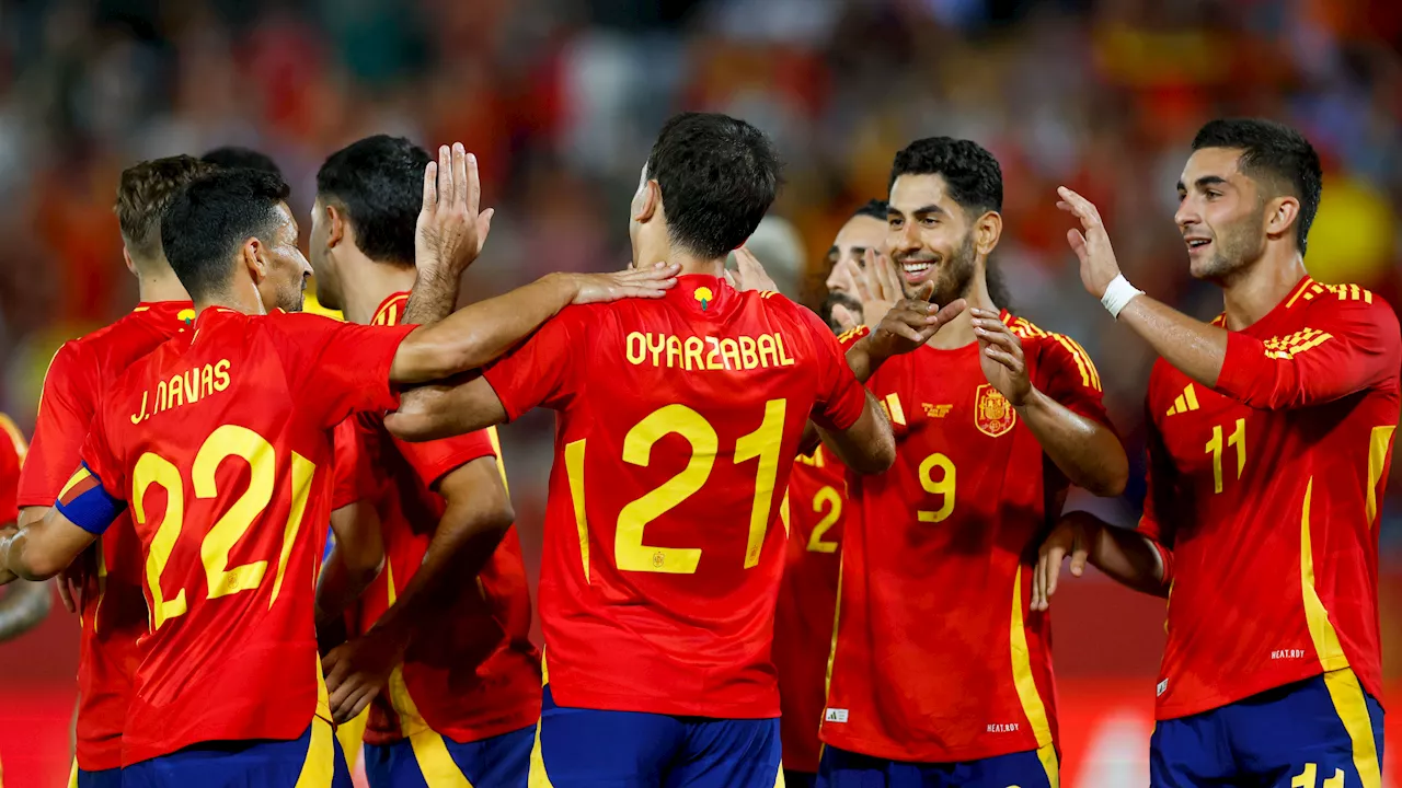 España se enfrenta a su única prueba con los 26 que irán a la Eurocopa