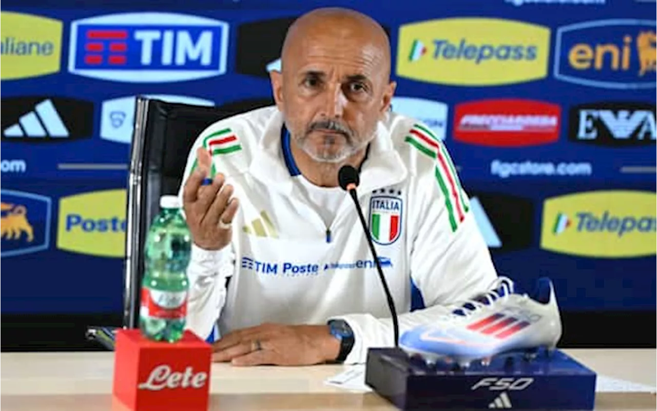 Italia, Spalletti: 'Contro la Bosnia mi aspetto progressi'