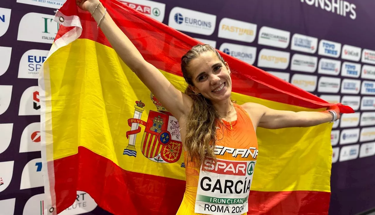 Marta García, récord de España de 5,000 y medalla de bronce en el Europeo