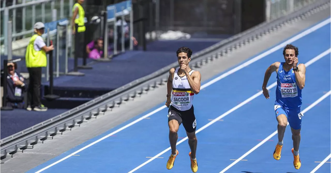 Euro d’athlétisme : Jonathan Sacoor et Dylan Borlée rejoignent les demi-finales du 400m (vidéo)