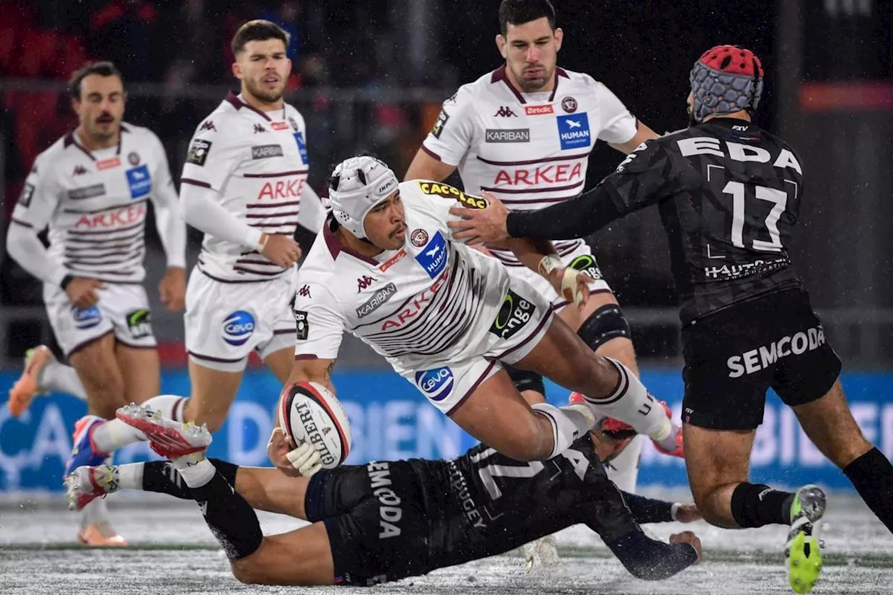 Top 14 : en images, quand l’Union Bordeaux-Bègles rencontre Oyonnax