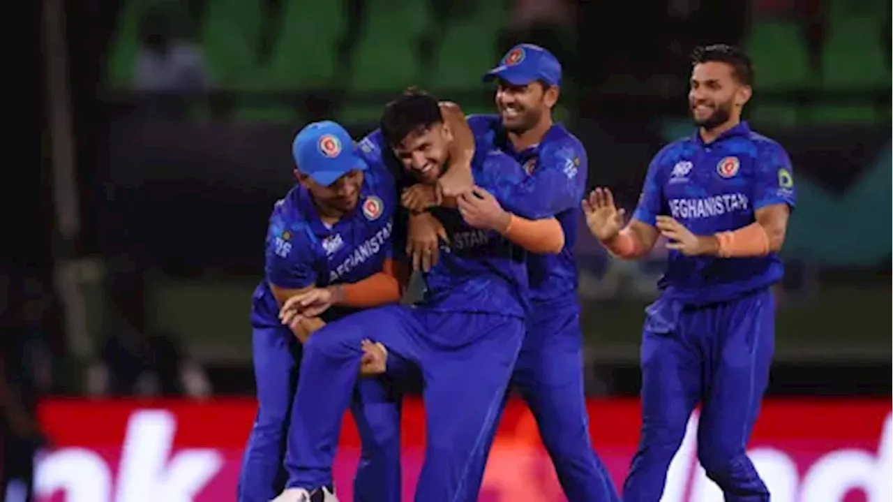 Afghanistan pull off upset win over New Zealand