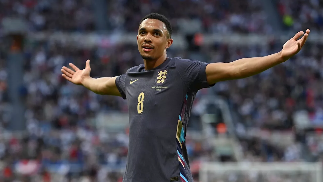 England release squad numbers for Euro 2024 and fans spot Trent Alexander-Arnold hint...