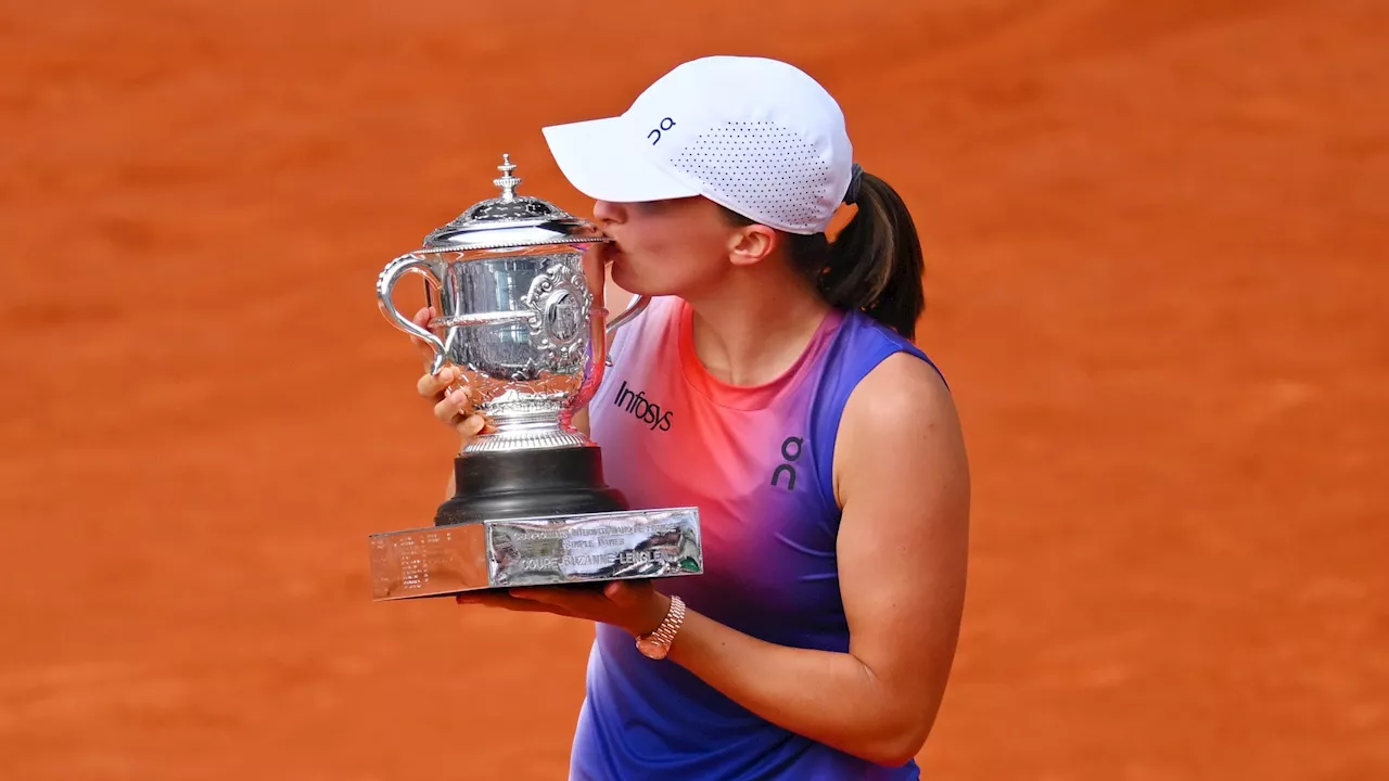 Iga Swiatek becomes third woman to achieve incredible feat with French Open win and matches Serena Williams...