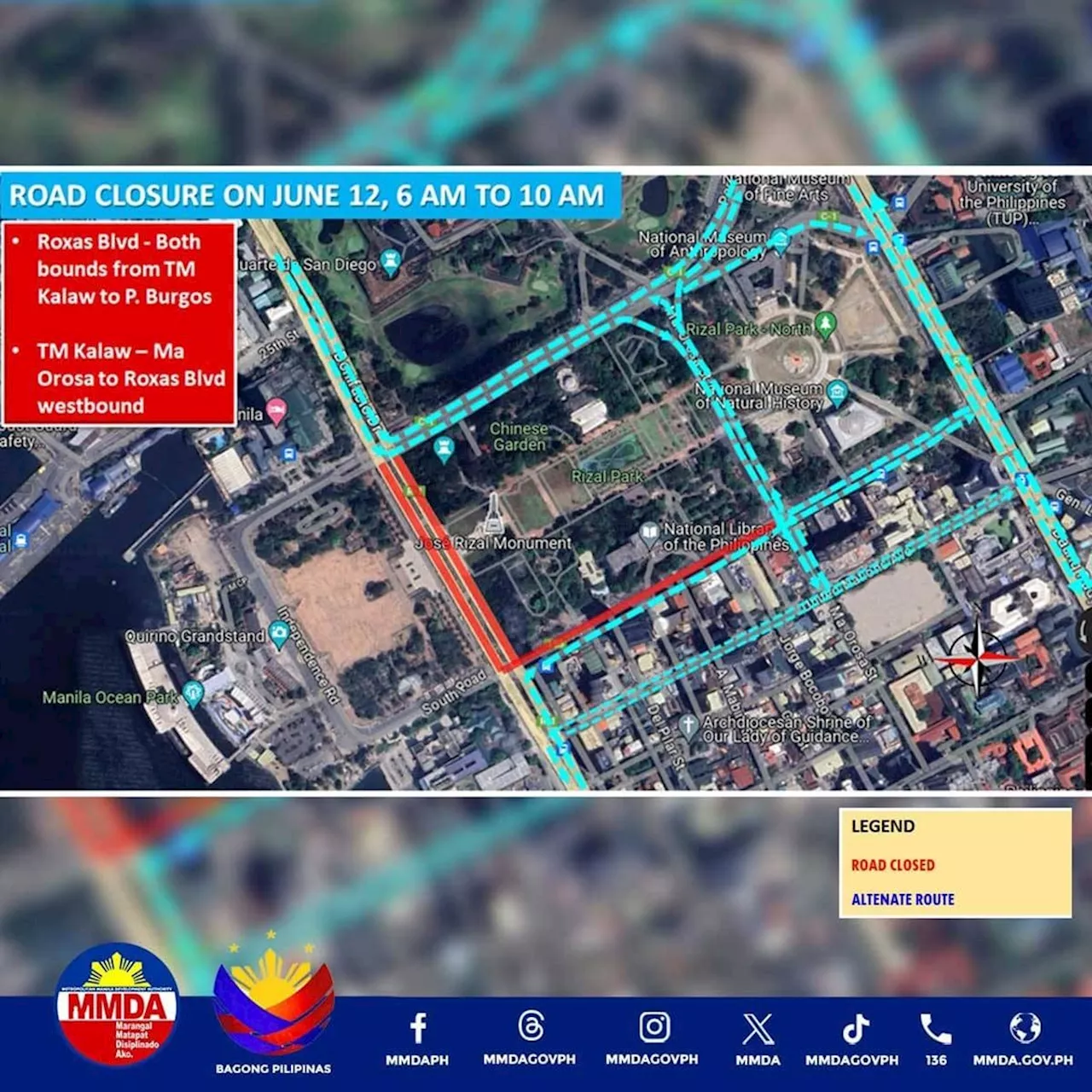 June 12 traffic rerouting scheme bared