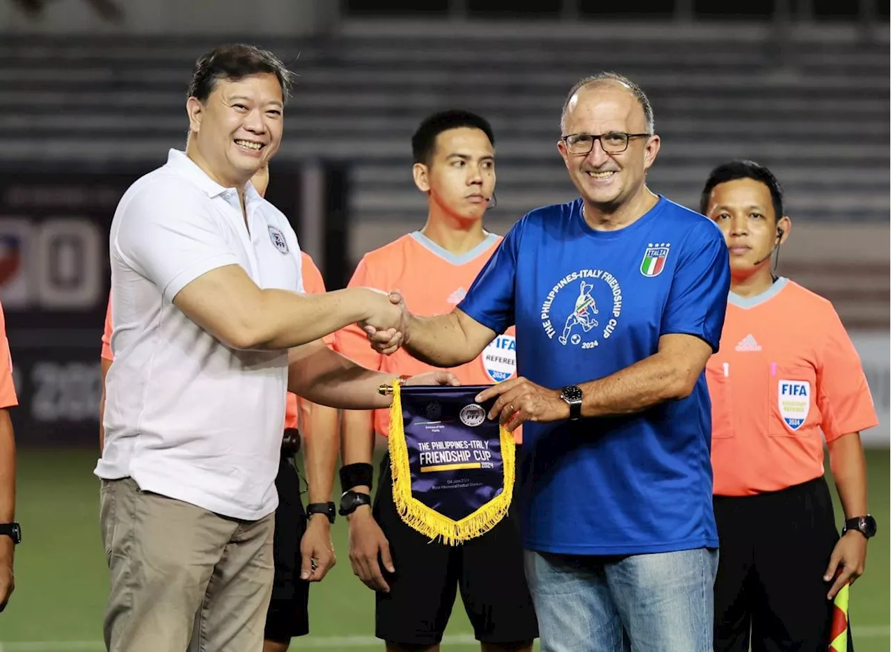 PH, Italy celebrate friendship through football