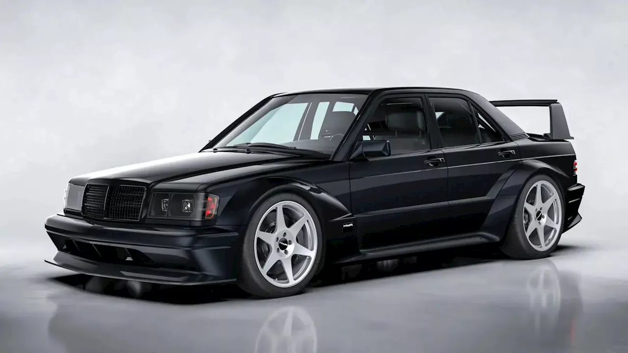 This Mercedes-Benz 190E EVO II restomod by HWA AG is the ultimate W201