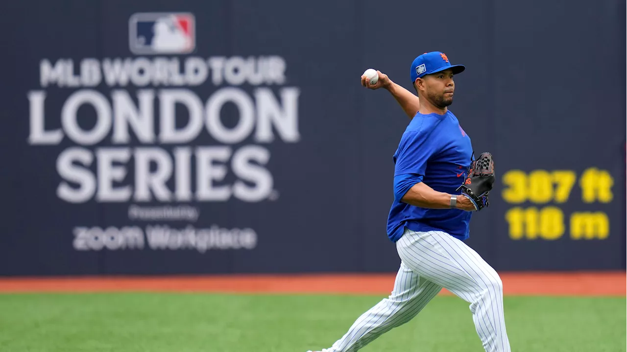 Phillies wary of 'bounciest turf' in London for Mets series