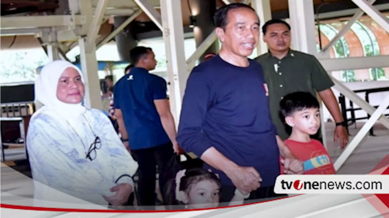 Momen Presiden Jokowi dan Ibu Iriana Ajak Cucu ke TMII, Pemandu Wisata Ceritakan Hal Penting