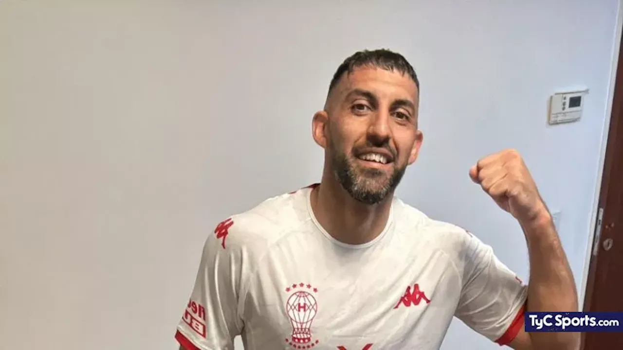 Wanchope Ábila listo para golpear ¡con la camiseta de Huracán!