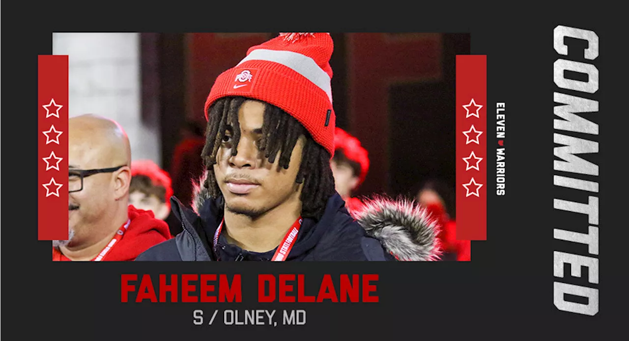 Four-Star Faheem Delane, the No. 2 Safety in the 2025 Class, Commits to Ohio State