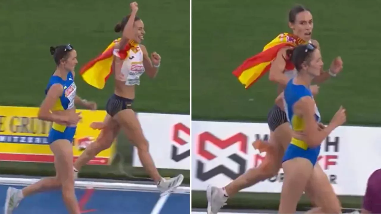 Spanish race walker Laura García-Caro loses bronze medal in European Championships after celebrating too early