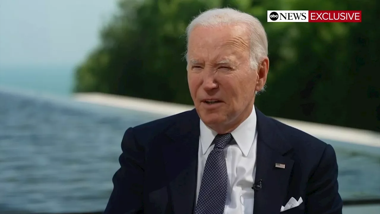 Exclusive: Biden tells Muir he wouldn't pardon son Hunter, says Trump got 'fair trial'