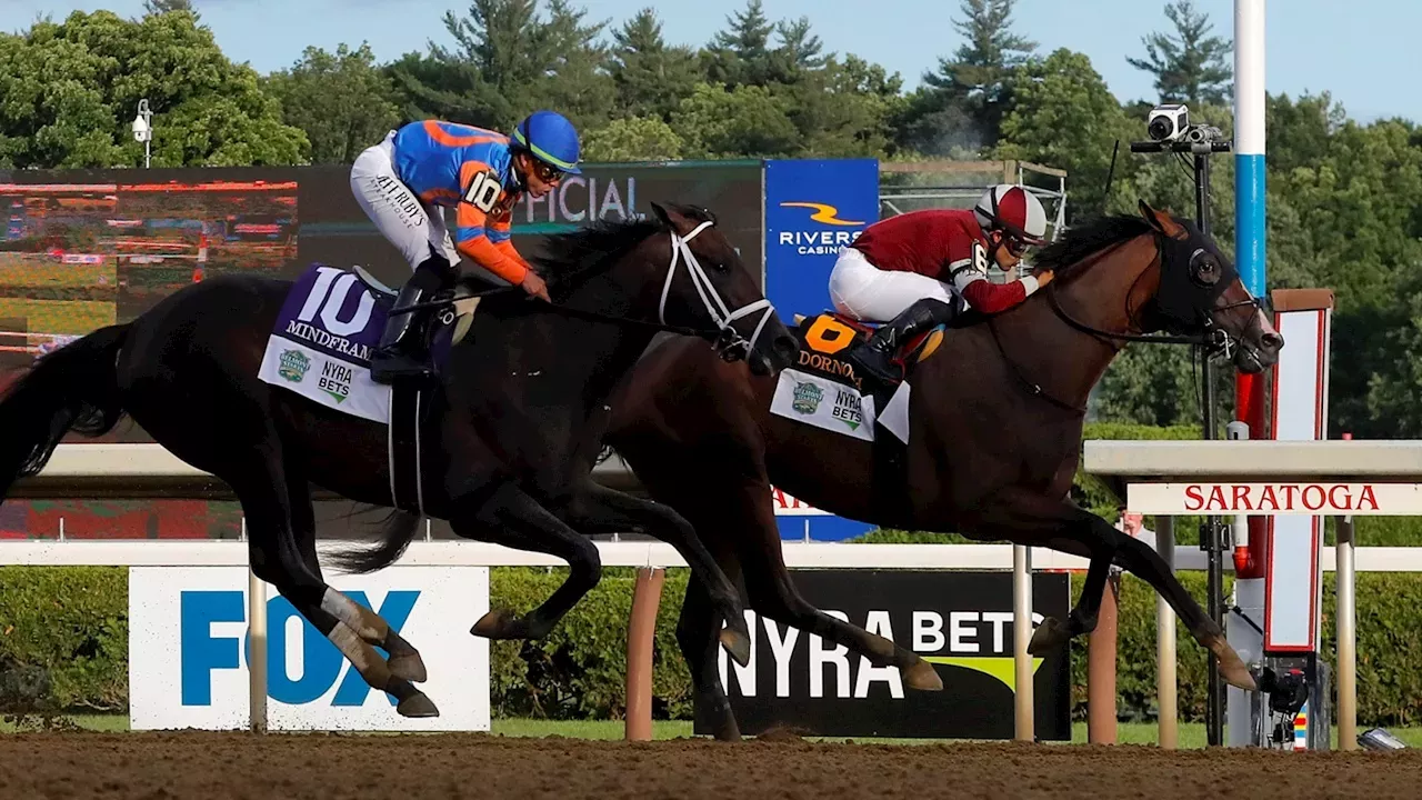 Belmont Stakes 2024 Dornoch wins the first Belmont Stakes run at