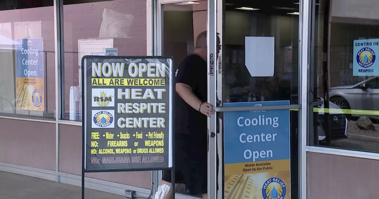 Heat respite center sees influx of people, changes making a difference this year