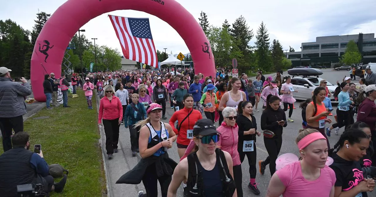 ‘We’ve got to fight for the future’: Thousands gather for 32nd Alaska Run for Women