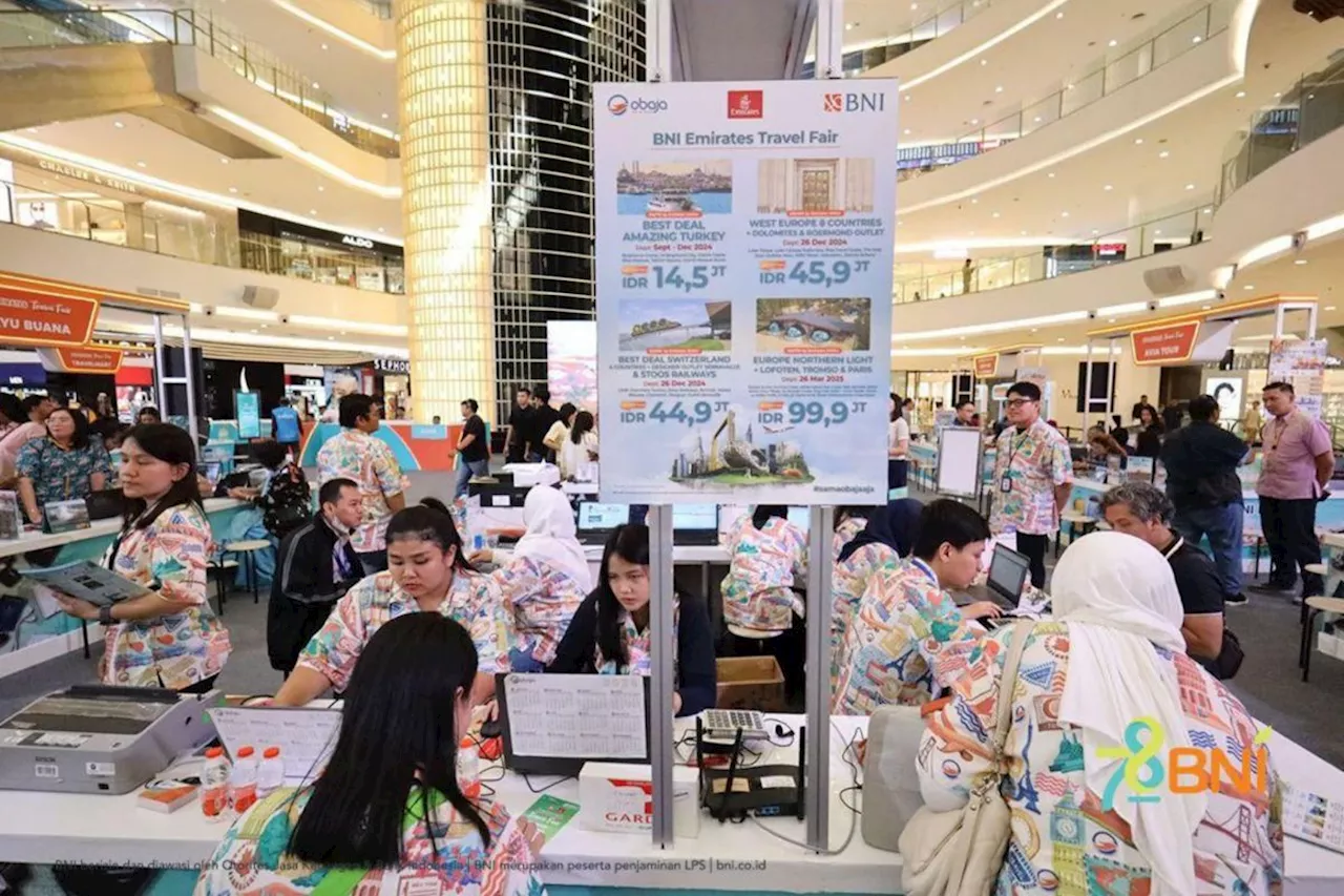 BNI dan Emirates gelar travel fair tawarkan tiket serta promo spesial