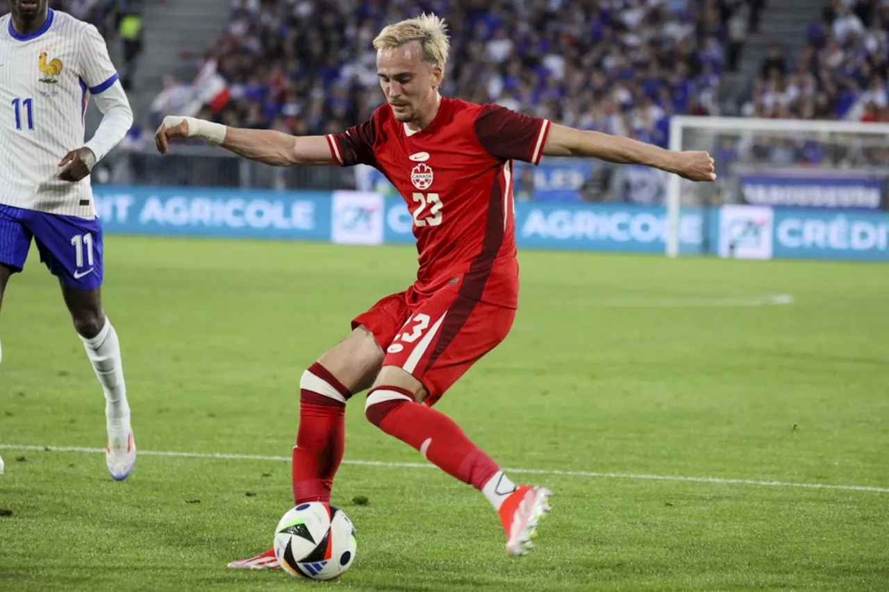 Canadian men hold second-ranked France to a scoreless draw in men's soccer friendly