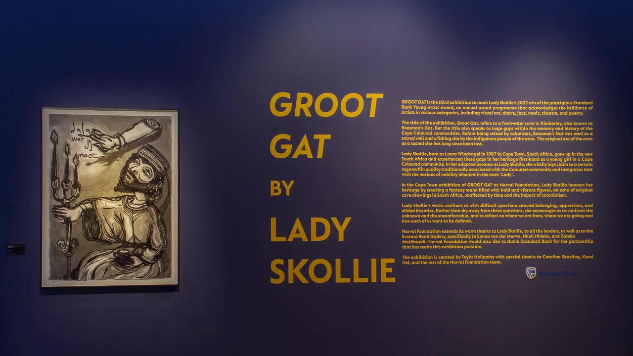 Lady Skollie's GROOT GAT Exhibition at Norval Foundation