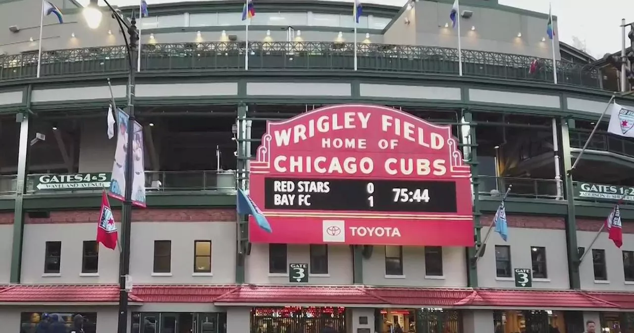 Red Stars hold first women's sporting event at Wrigley Field in 80 years