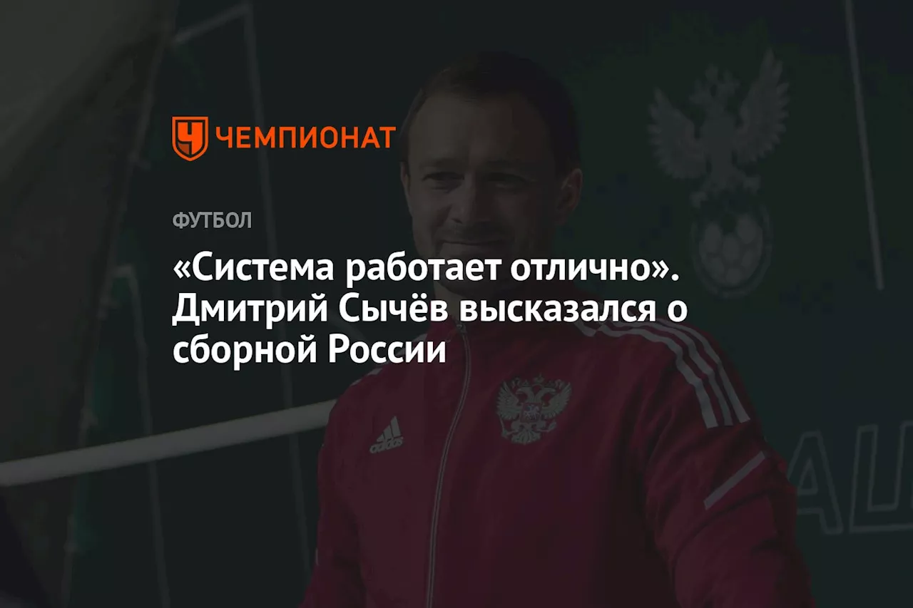 «Система работает отлично». Дмитрий Сычёв высказался о сборной России