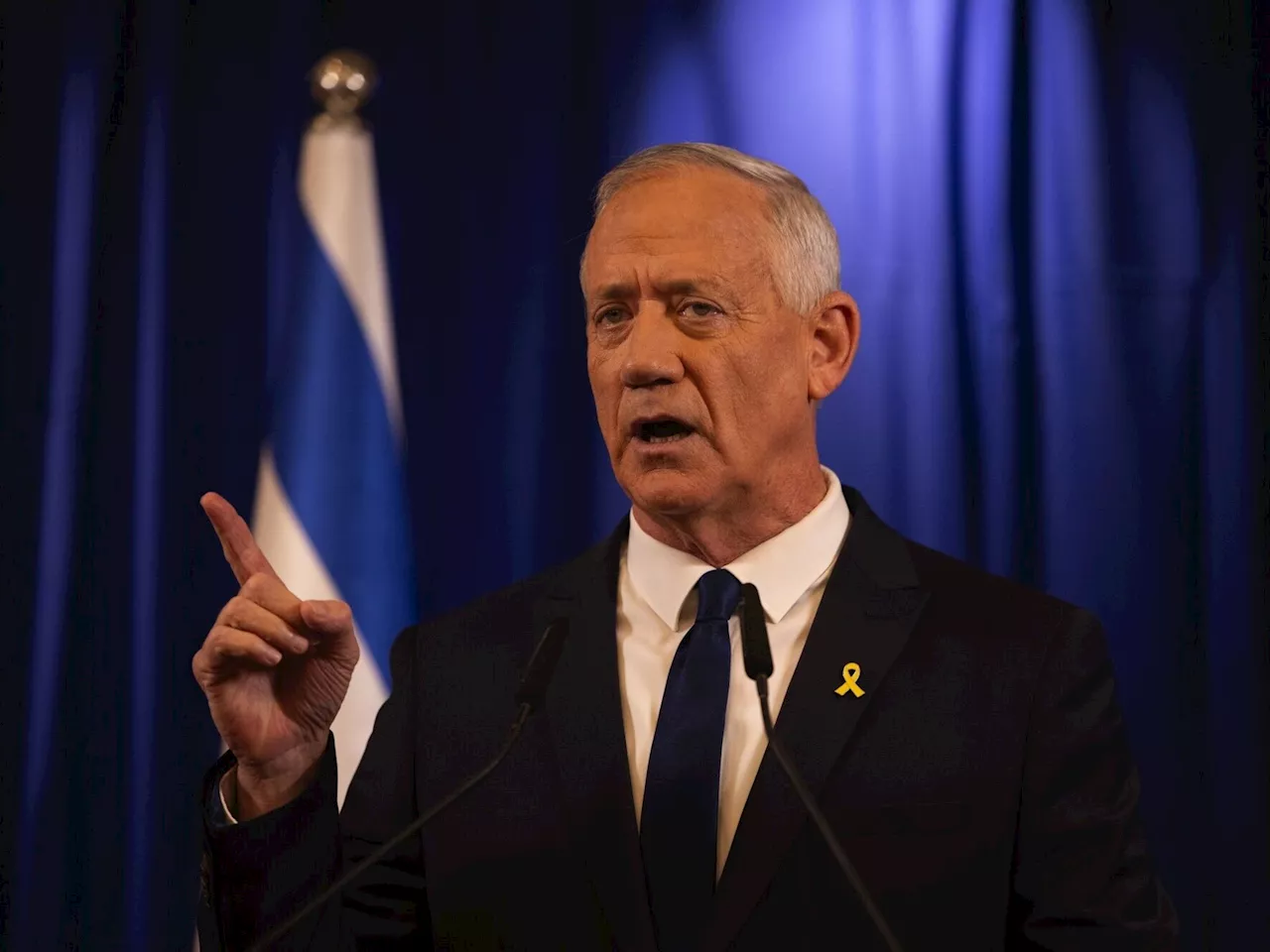 Renunció Benny Gantz, miembro del gabinete de guerra de Israel, por diferencias con el premier Netanyahu