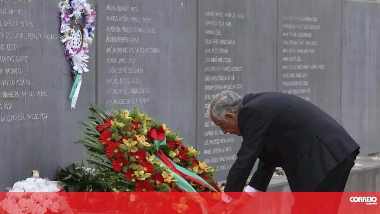 Presidente da República presta homenagem a vítimas dos incêndios de 2017 em Pedrógão Grande