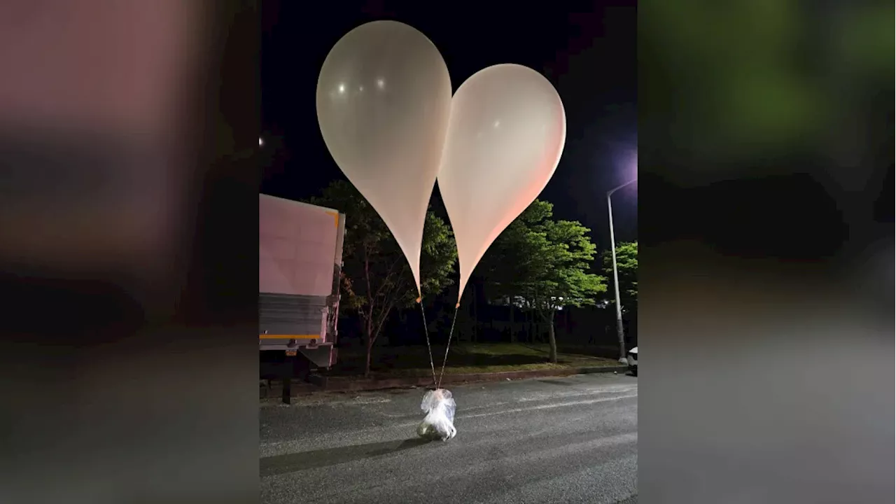 Corea del Norte envía nuevos cientos de globos con basura hacia Corea del Sur