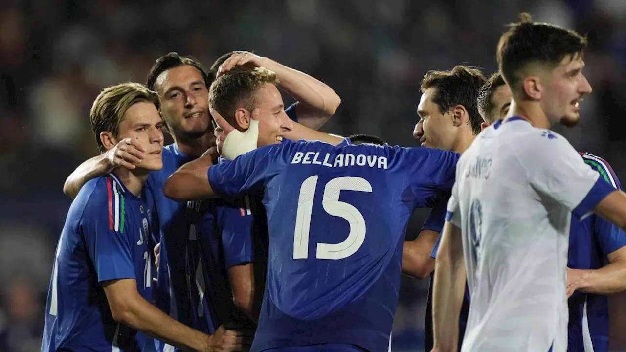 Italia-Bosnia 1-1, gol di Frattesi: ultimo test amichevole verso gli Europei