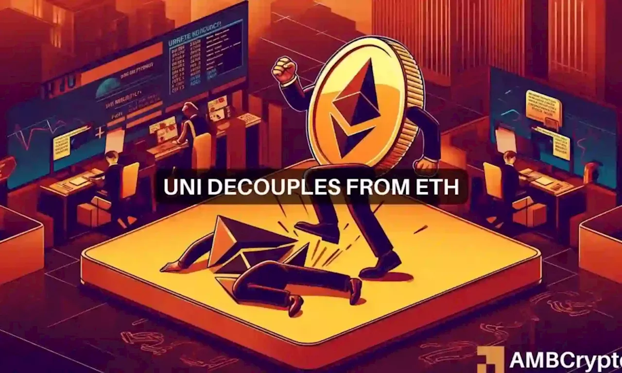 Uniswap decouples from Ethereum: Will UNI hold onto $9?