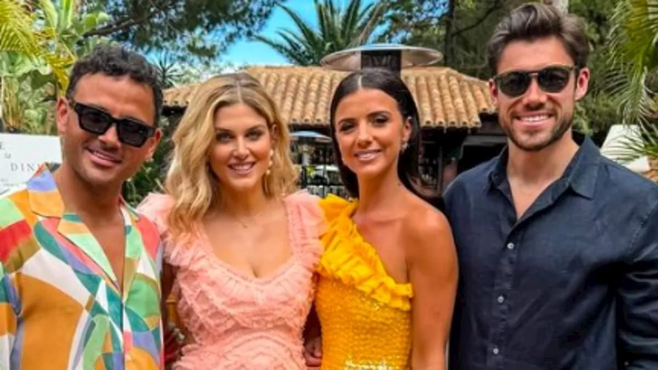 Inside Ryan Thomas' 40th weekend: Lucy Mecklenburgh stuns in a yellow dress as she throws lavish...